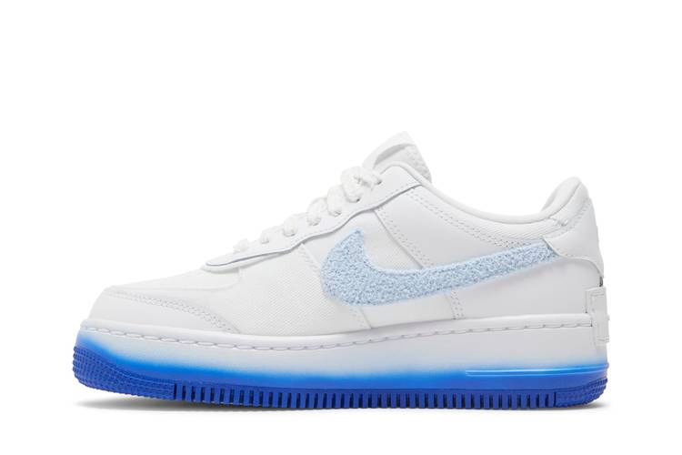 Кроссовки Nike Wmns Air Force 1 Shadow 'Chenille Swoosh - Blue Tint'