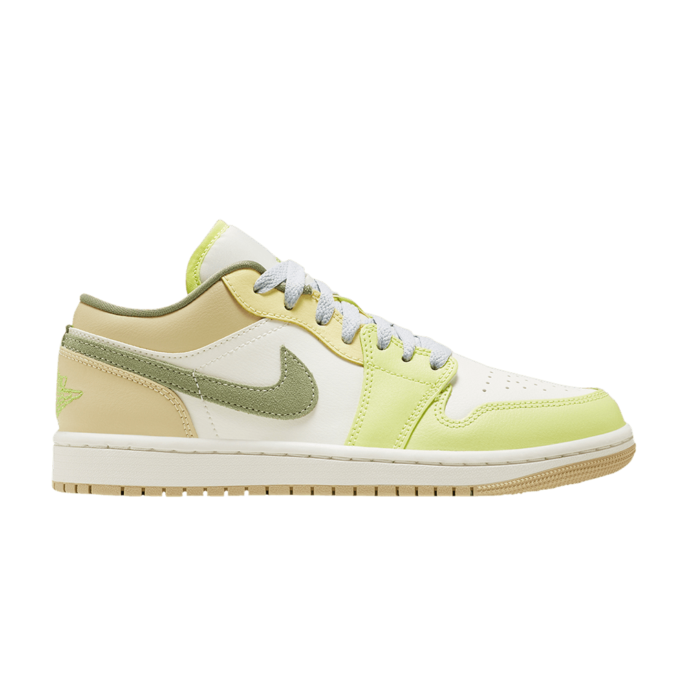 Кроссовки Nike Wmns Air Jordan 1 Low 'Sail Pale Citron'