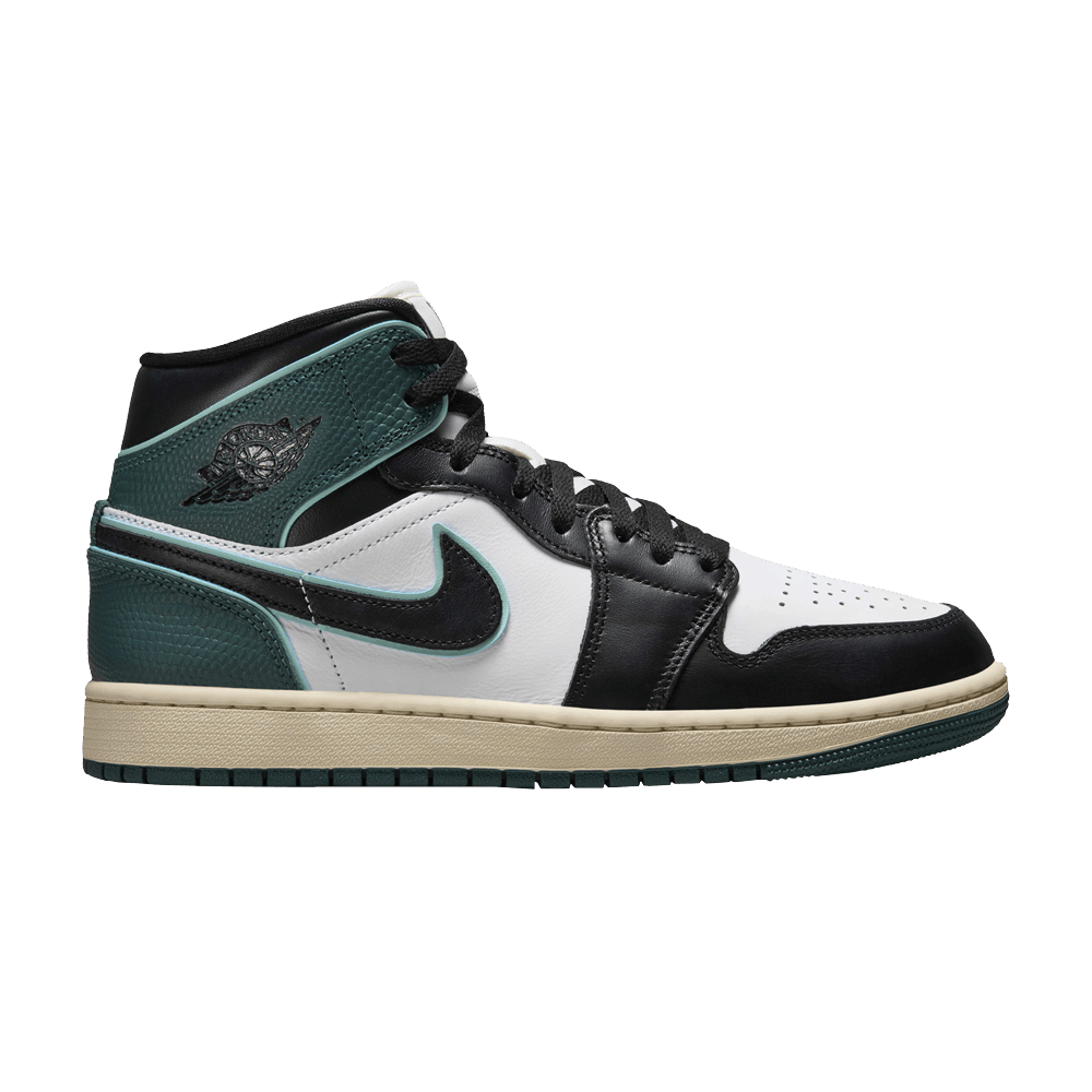 Кроссовки Wmns Air Jordan 1 Mid 'Oxidized Green'