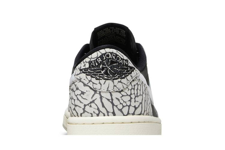 Кроссовки Wmns Air Jordan 1 Retro Low OG 'Black Cement'