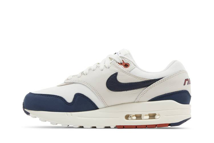 Кроссовки Nike Wmns Air Max 1 'Obsidian Rugged Orange'