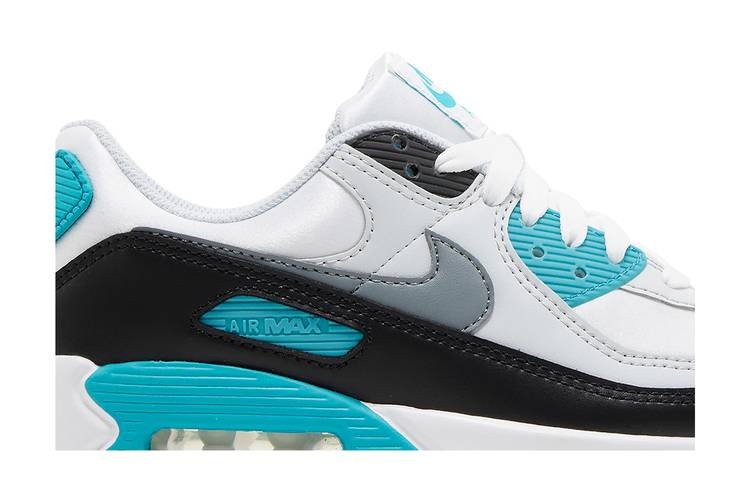 Кроссовки Nike Wmns Air Max 90 'White Teal Nebula'