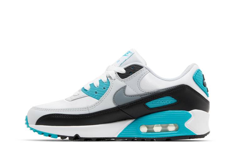 Кроссовки Nike Wmns Air Max 90 'White Teal Nebula'