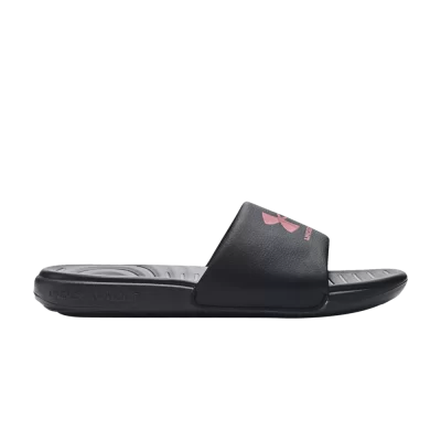 Under Armour Wmns Ansa Fixed Slide 'Black Pink Elixir'