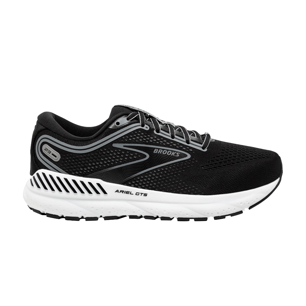 Кроссовки Brooks Wmns Ariel GTS 23 2E Wide 'Black Grey'