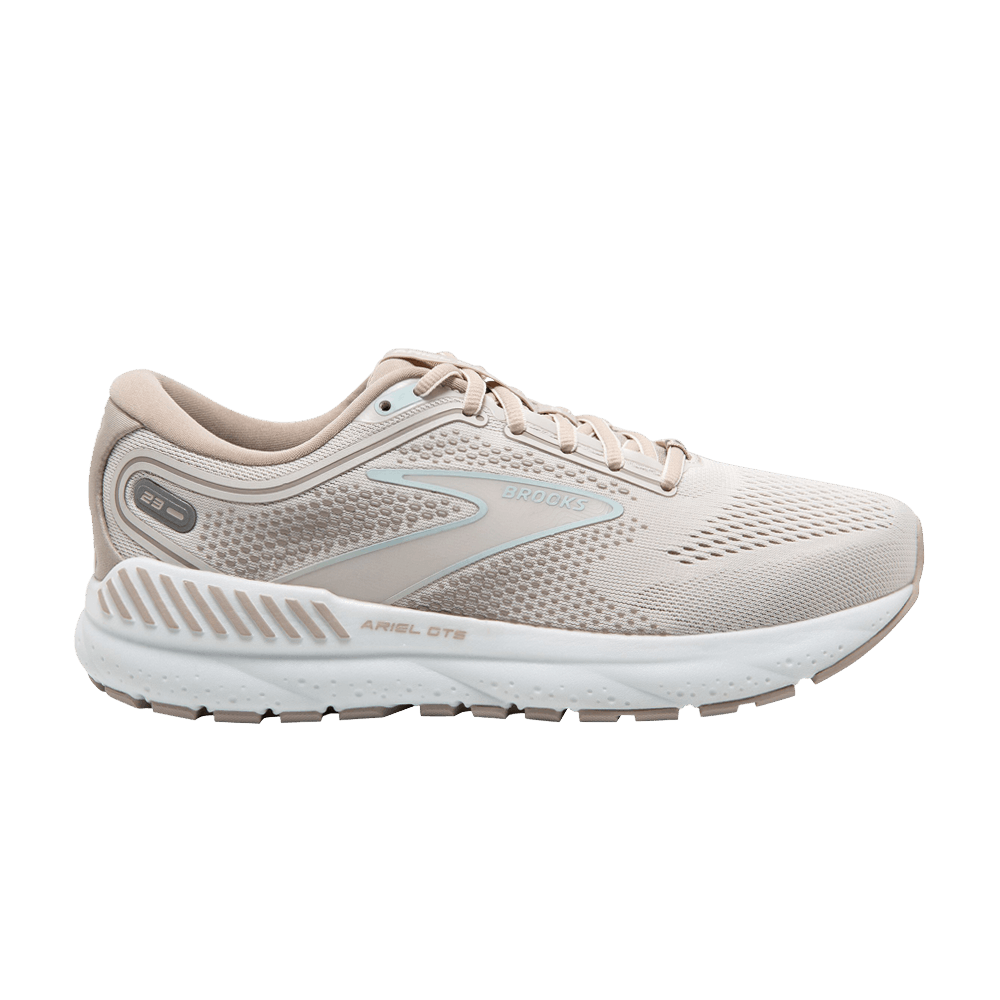Кроссовки Brooks Wmns Ariel GTS 23 Wide 'Chateau Grey White Sand'