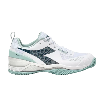 Diadora Wmns Blushield Torneo 2 Clay 'White Surf Spray'