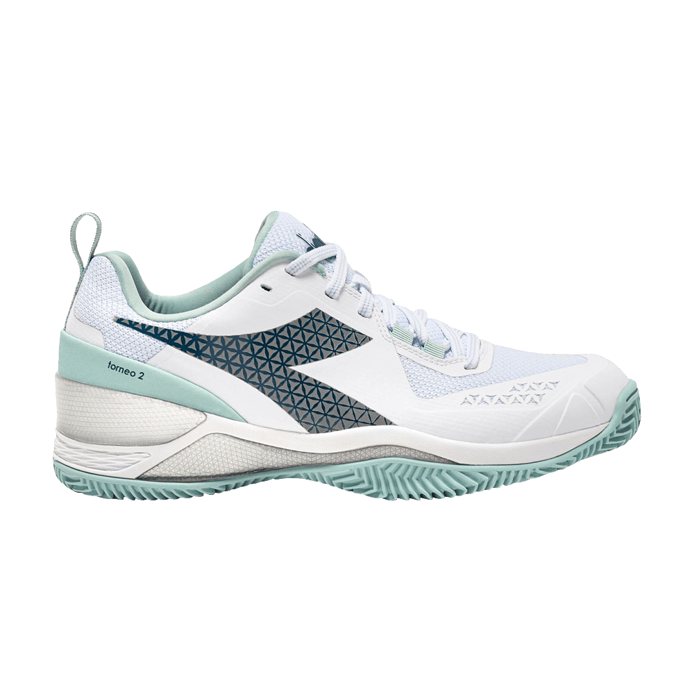 Кроссовки Diadora Wmns Blushield Torneo 2 Clay 'White Surf Spray'