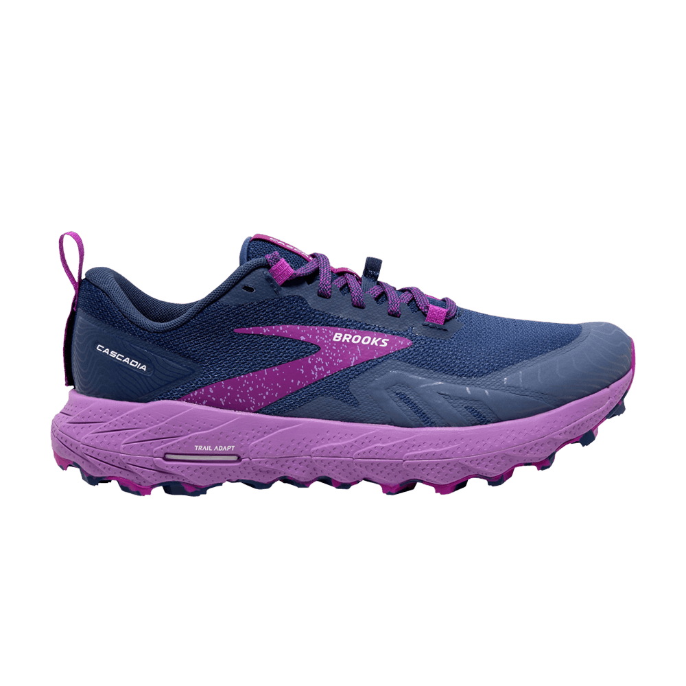 Кроссовки Brooks Wmns Cascadia 17 'Navy Purple'
