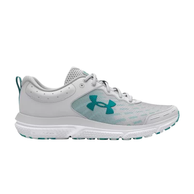 Under Armour Wmns Charged Assert 10 'Halo Grey Circuit Teal'