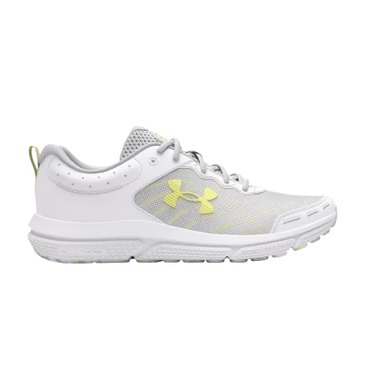 Under Armour Wmns Charged Assert 10 'White Sonic Yellow'