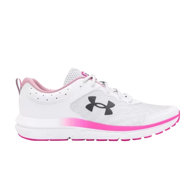 Under Armour Wmns Charged Assert 10 Wide 'White Rebel Pink'