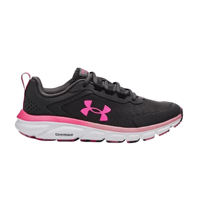 Under Armour Wmns Charged Assert 9 Marble 'Jet Grey Rebel Pink'