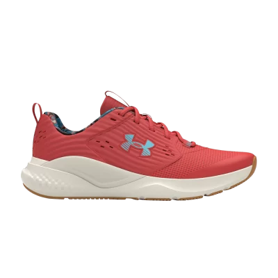 Under Armour Wmns Charged Commit 4 Printed 'Red Solstice Sky Blue'