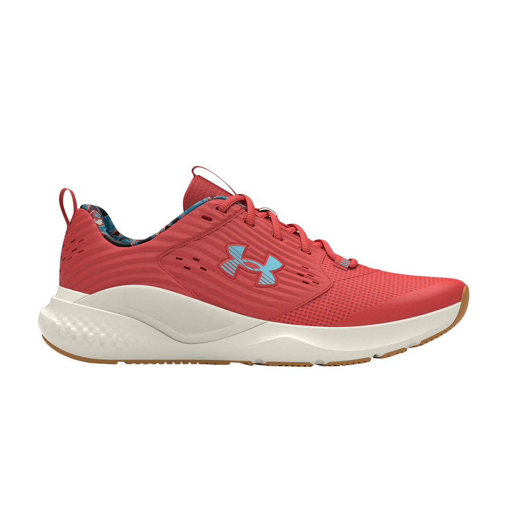 Кроссовки Under Armour Wmns Charged Commit 4 Printed 'Red Solstice Sky Blue'