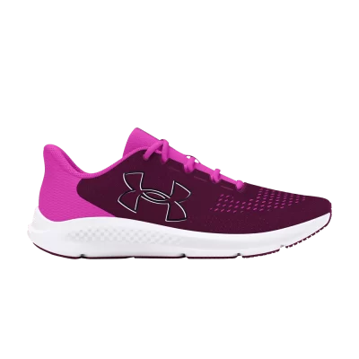 Under Armour Wmns Charged Pursuit 3 'Big Logo - Purple Gemini Vivid Magenta'