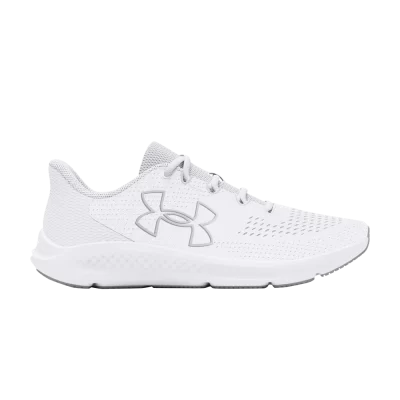 Under Armour Wmns Charged Pursuit 3 'Big Logo - White'