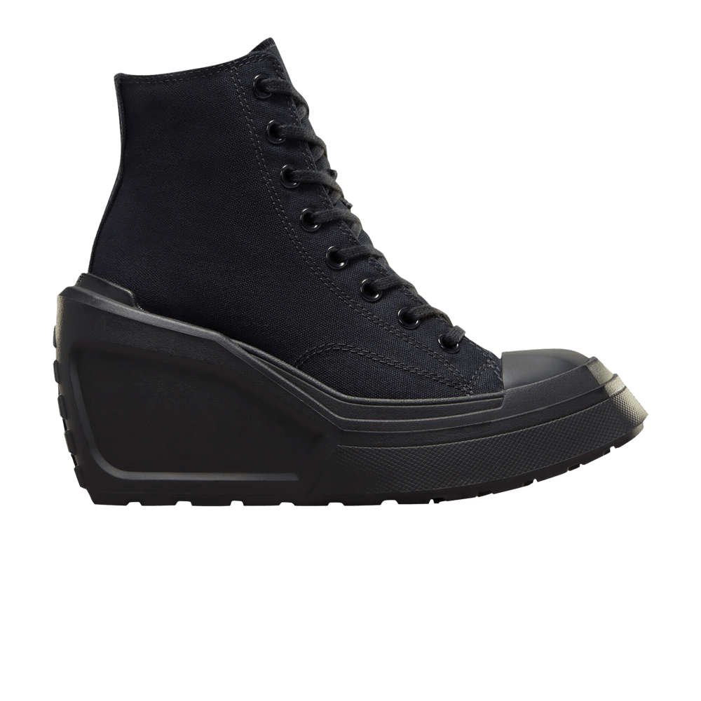 Кроссовки Converse Wmns Chuck 70 De Luxe Wedge Platform High 'Triple Black'