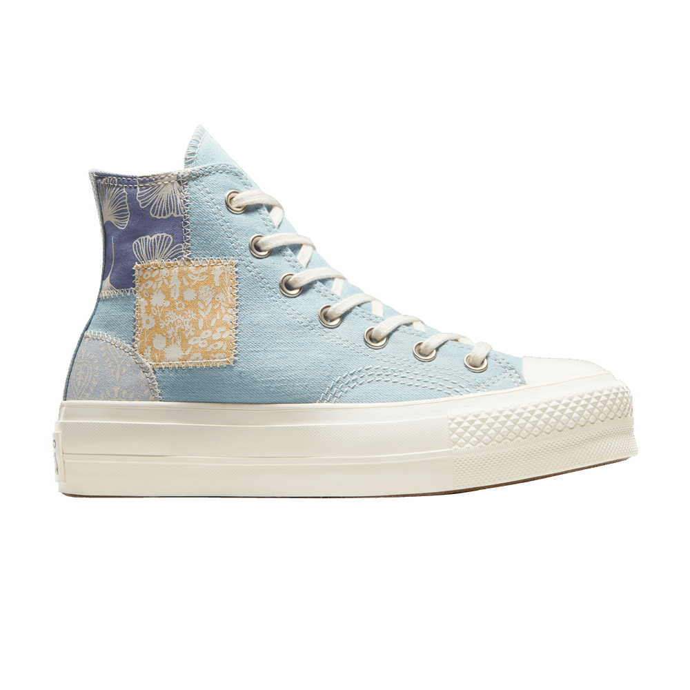 Кроссовки Converse Wmns Chuck Taylor All Star Lift Platform High 'Denim Patchwork'