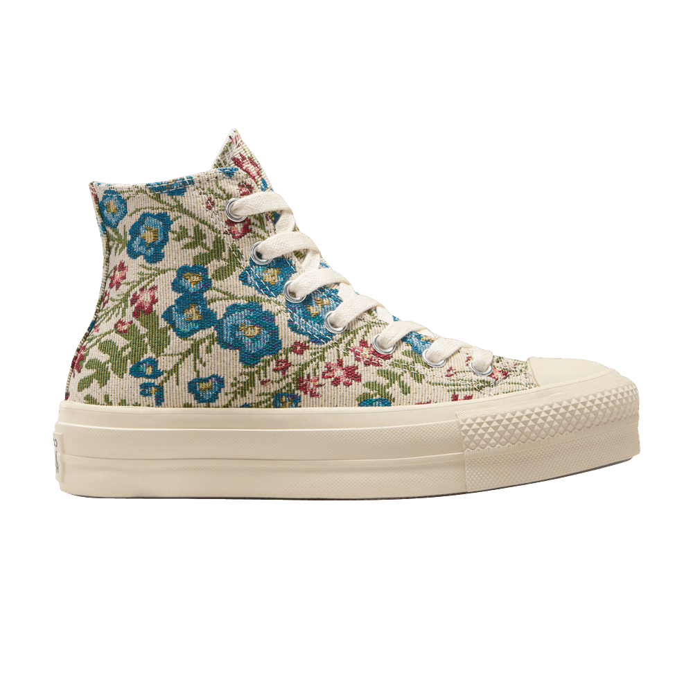 Кроссовки Converse Wmns Chuck Taylor All Star Lift Platform High 'Floral Tapestry'
