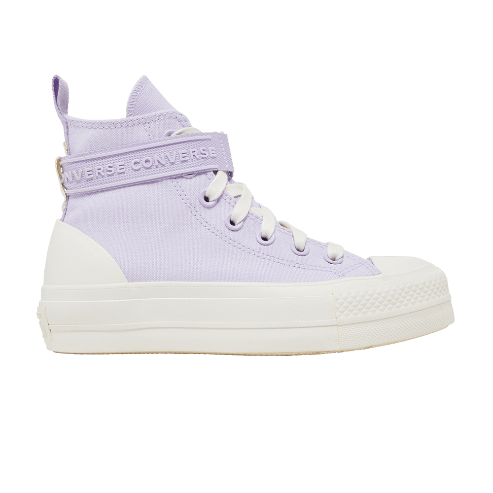 Кроссовки Converse Wmns Chuck Taylor All Star Lift Platform Utility Strap High 'Vapor Violet'