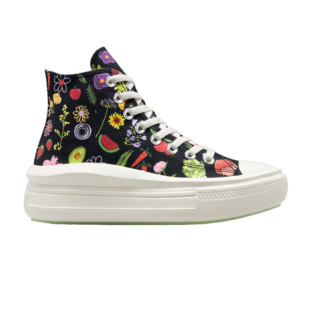Кроссовки Converse Wmns Chuck Taylor All Star Move Platform High 'Fruits &amp; Florals'