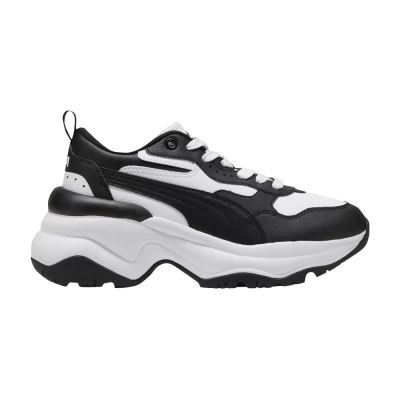 Puma Wmns Cilia Wedge 'Black White'