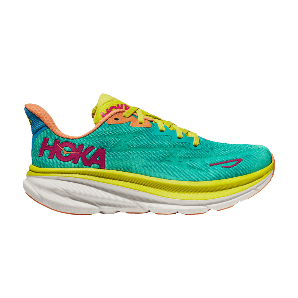 Кроссовки HOKA Wmns Clifton 9 Wide 'Ceramic Evening Primrose'