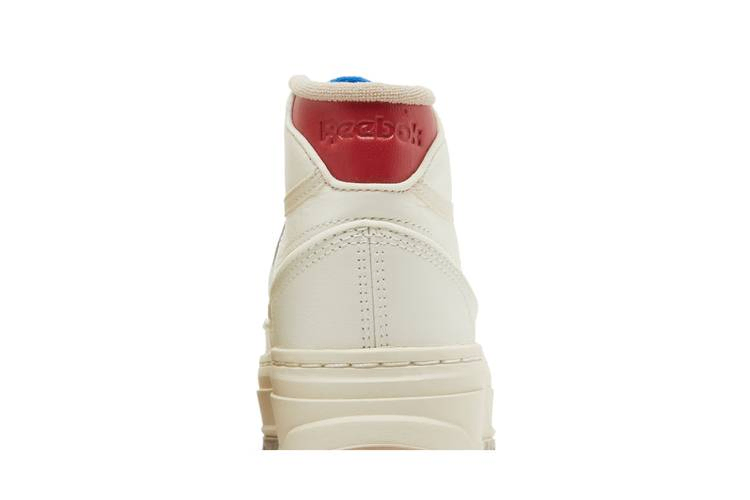 Кроссовки Reebok Wmns Club C Geo Mid 'Chalk Flash Red'