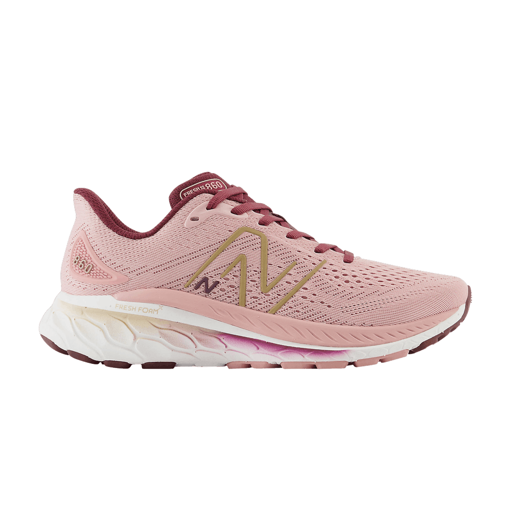 New Balance Wmns Fresh Foam X 860v13 Wide Pink Moon Burgundy W860R13 D