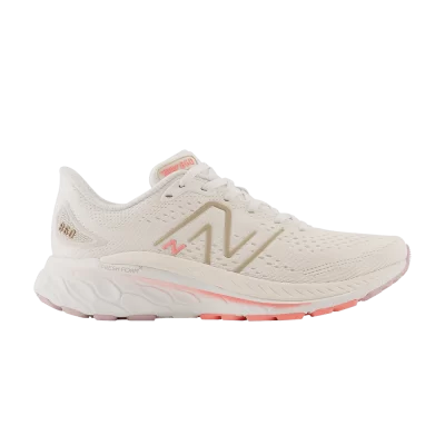 New Balance Wmns Fresh Foam X 860v13 Wide 'White Gold Grapefruit'