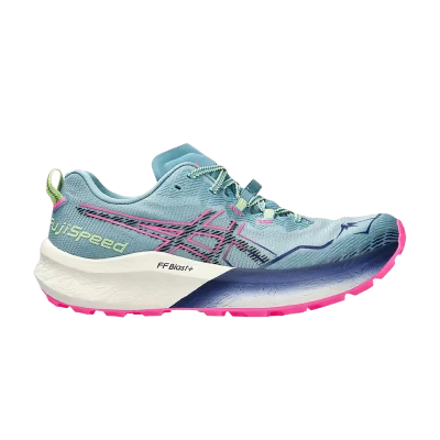 ASICS Wmns Fuji Speed 2 'Gris Blue Pink'