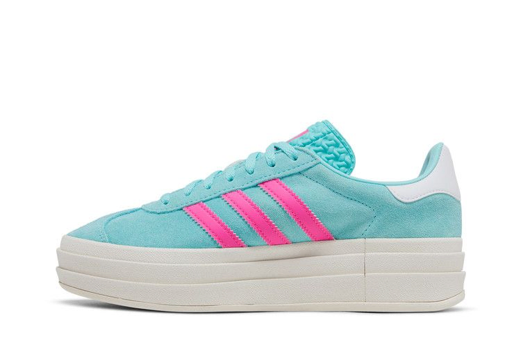 Кроссовки adidas Wmns Gazelle Bold 'Flash Aqua Lucid Pink'
