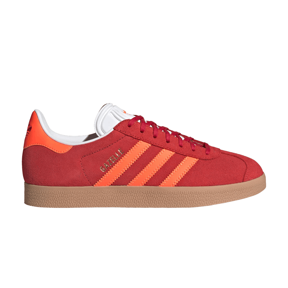 Adidas gazelle red on sale