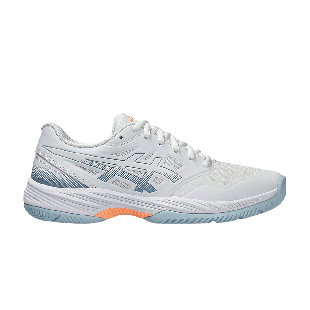 ASICS Wmns Gel Court Hunter 3 White Grey Blue 1072A090 102