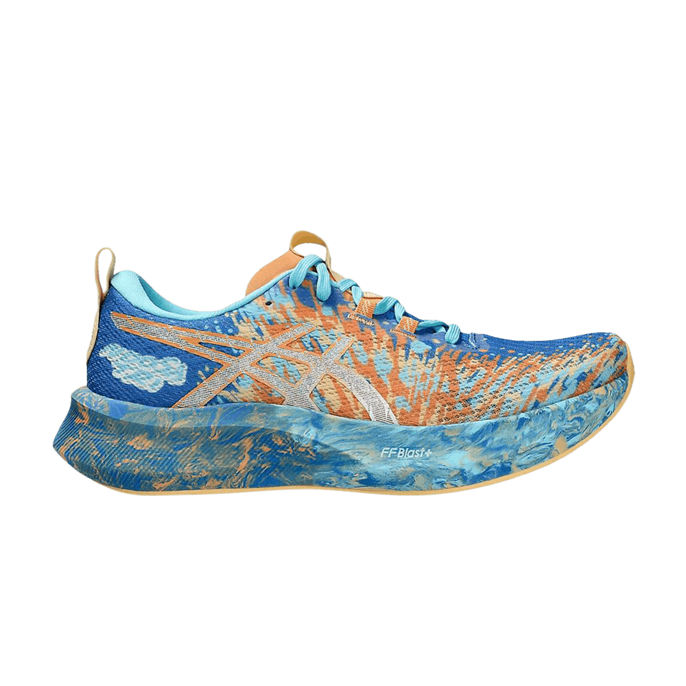 ASICS Wmns Gel Noosa Tri 16 Nature Blue Faded Orange Marbled 1012B675 400