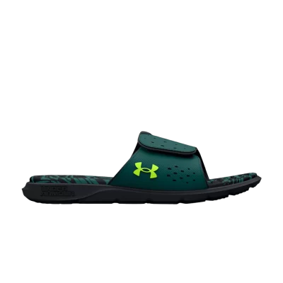 Under Armour Wmns Ignite Pro Graphic Footbed Slide 'Coastal Teal Floral'