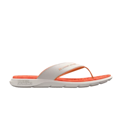 Under Armour Wmns Ignite Pro Marbella Graphic Sandal 'White Orange Tropic'