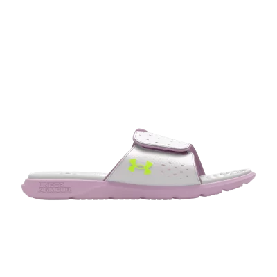 Under Armour Wmns Ignite Pro Slide 'Distant Grey Purple Ace'