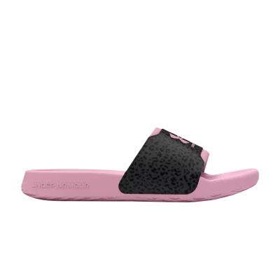 Under Armour Wmns Ignite Select Graphic Slide 'Pink Leopard'