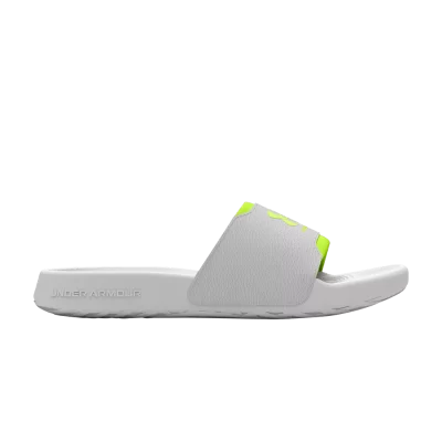 Under Armour Wmns Ignite Select Slide 'Distant Grey High Vis Yellow'