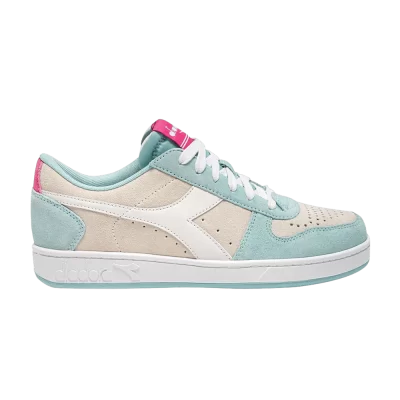 Diadora Wmns Magic Basket Low Suede 'Surf Spray Whisper White'