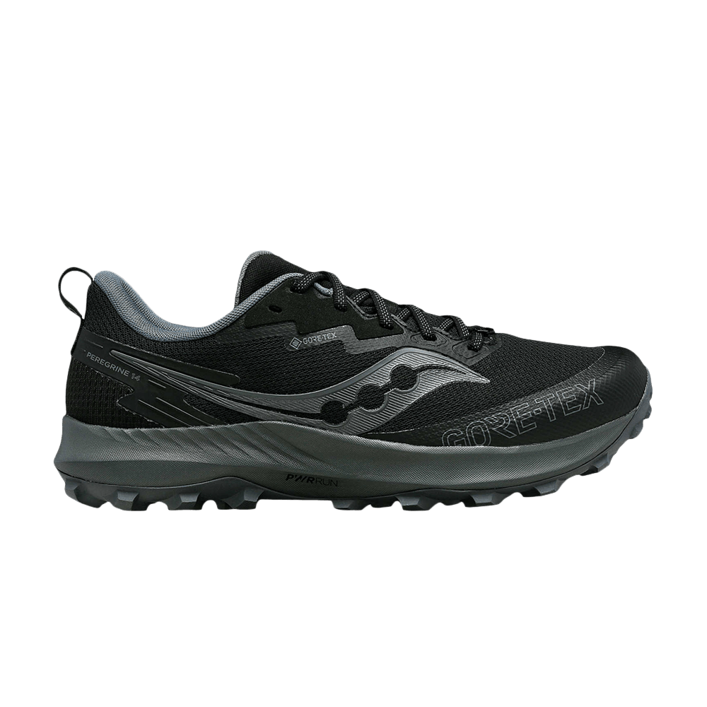 Saucony peregrine womens black on sale