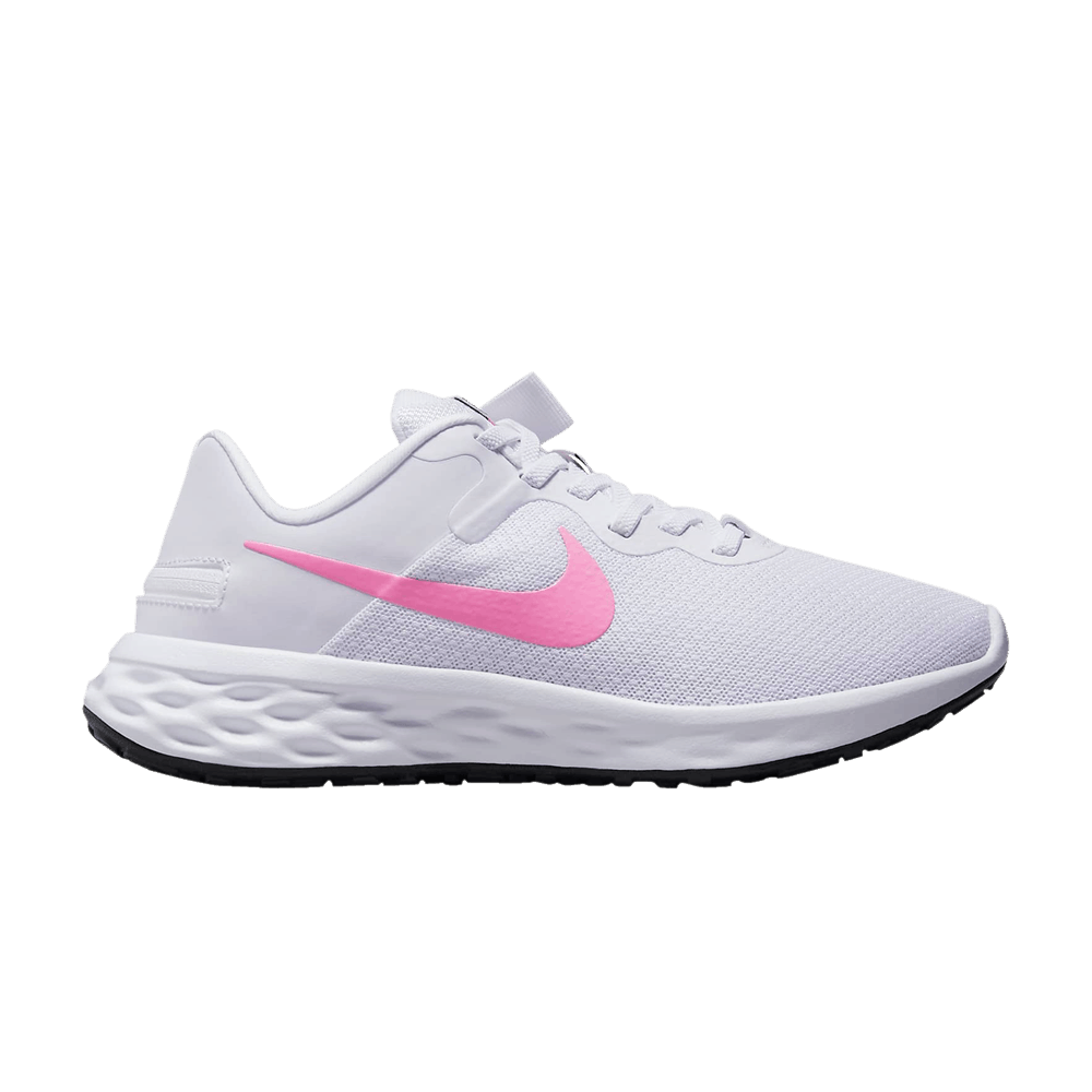 Кроссовки Nike Wmns Revolution 6 FlyEase Next Nature 'White Pink Spell'