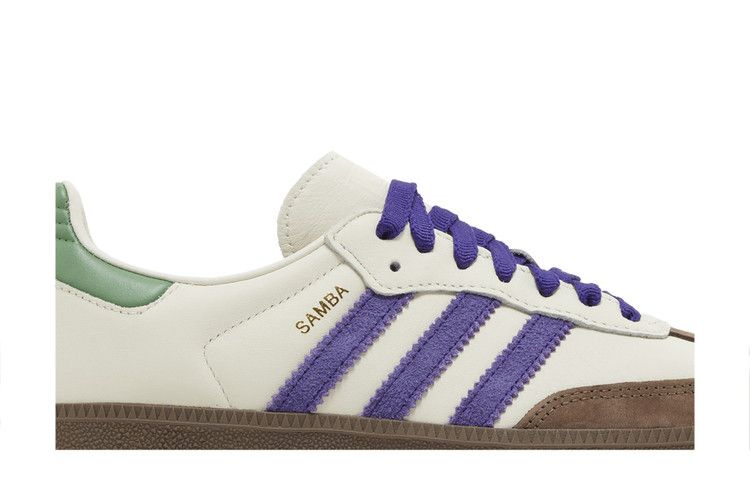 Кроссовки adidas Wmns Samba OG 'Off White Purple Green'