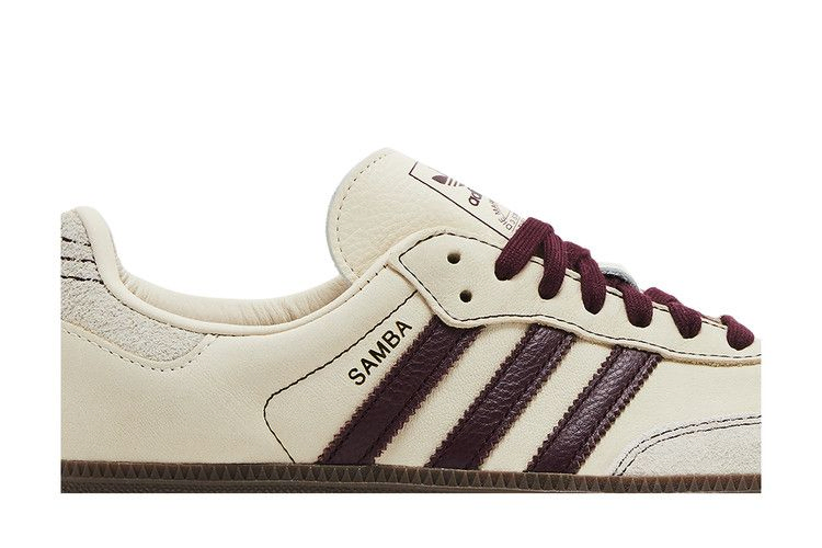 Кроссовки adidas Wmns Samba OG 'Wonder White Maroon'