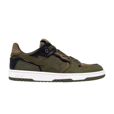 BAPE Wmns Sk8 Sta #6 'Olive Drab'