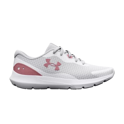 Under Armour Wmns Surge 3 'White Pink Elixir'