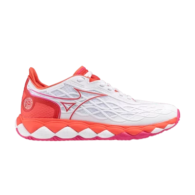 Mizuno Wmns Wave Enforce Tour AC 'White Radiant Red'