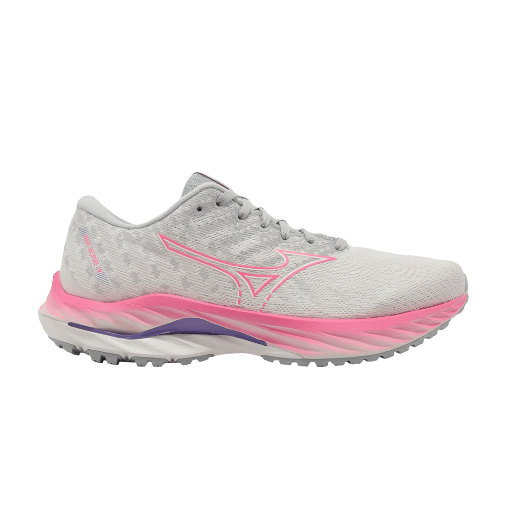 Кроссовки Mizuno Wmns Wave Inspire 19 Super Wide 'Snow White Sakura Glow'